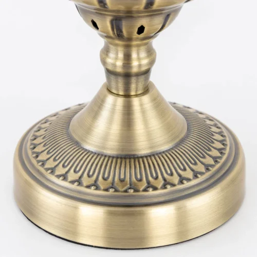 Настольная лампа Каир CL419813 Citilux янтарная 1 лампа, основание бронзовое металл в стиле восточный  фото 8